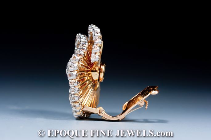   Van Cleef &amp; Arpels - A gorgeous pair of diamond tourbillon &#39;cheveux d&#39;ange&#39; earrings, | MasterArt